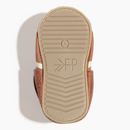 Touchdown Ii Bow Baby Shoe Bow Mocc by Freshly Picked – Don't Panic Shoes