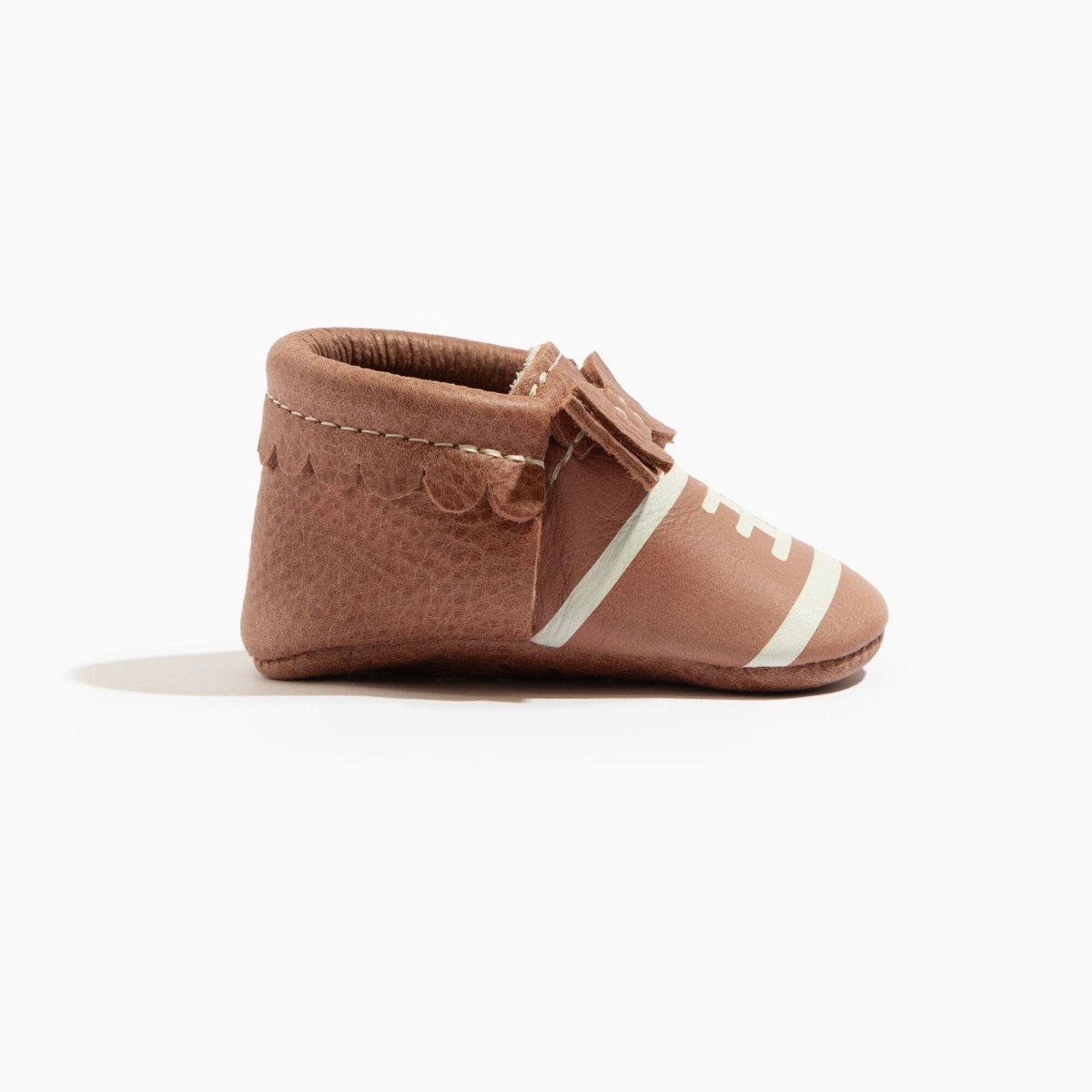 Touchdown Ii Bow Baby Shoe Bow Mocc by Freshly Picked – Don't Panic Shoes