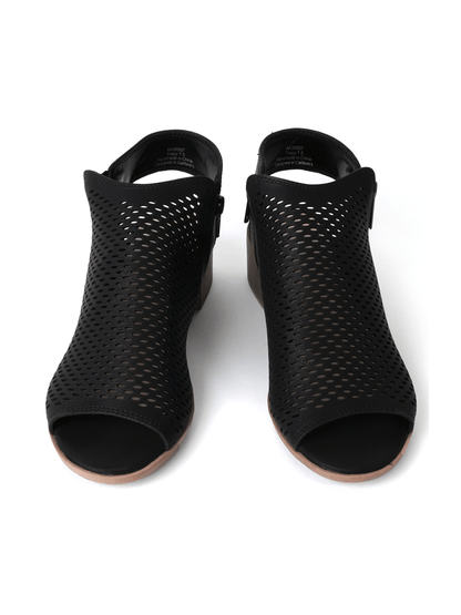 Tracy | Black Booties by J.Adams – Don't Panic Shoes