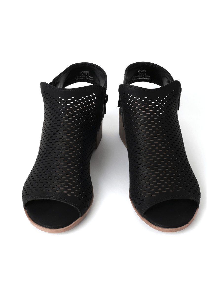 Tracy | Black Booties by J.Adams – Don't Panic Shoes