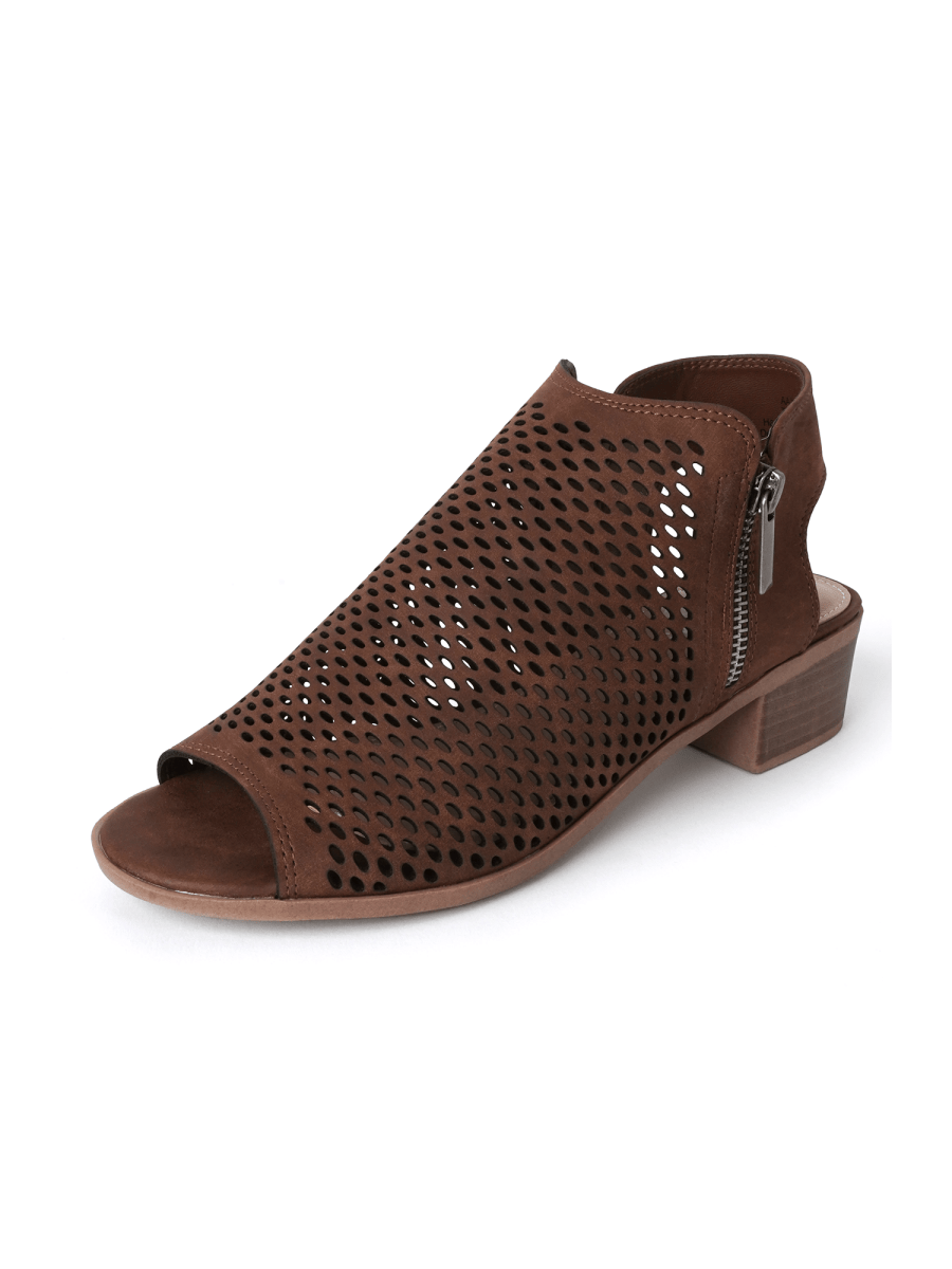 Tracy | Dark Brown Booties by J.Adams – Don't Panic Shoes