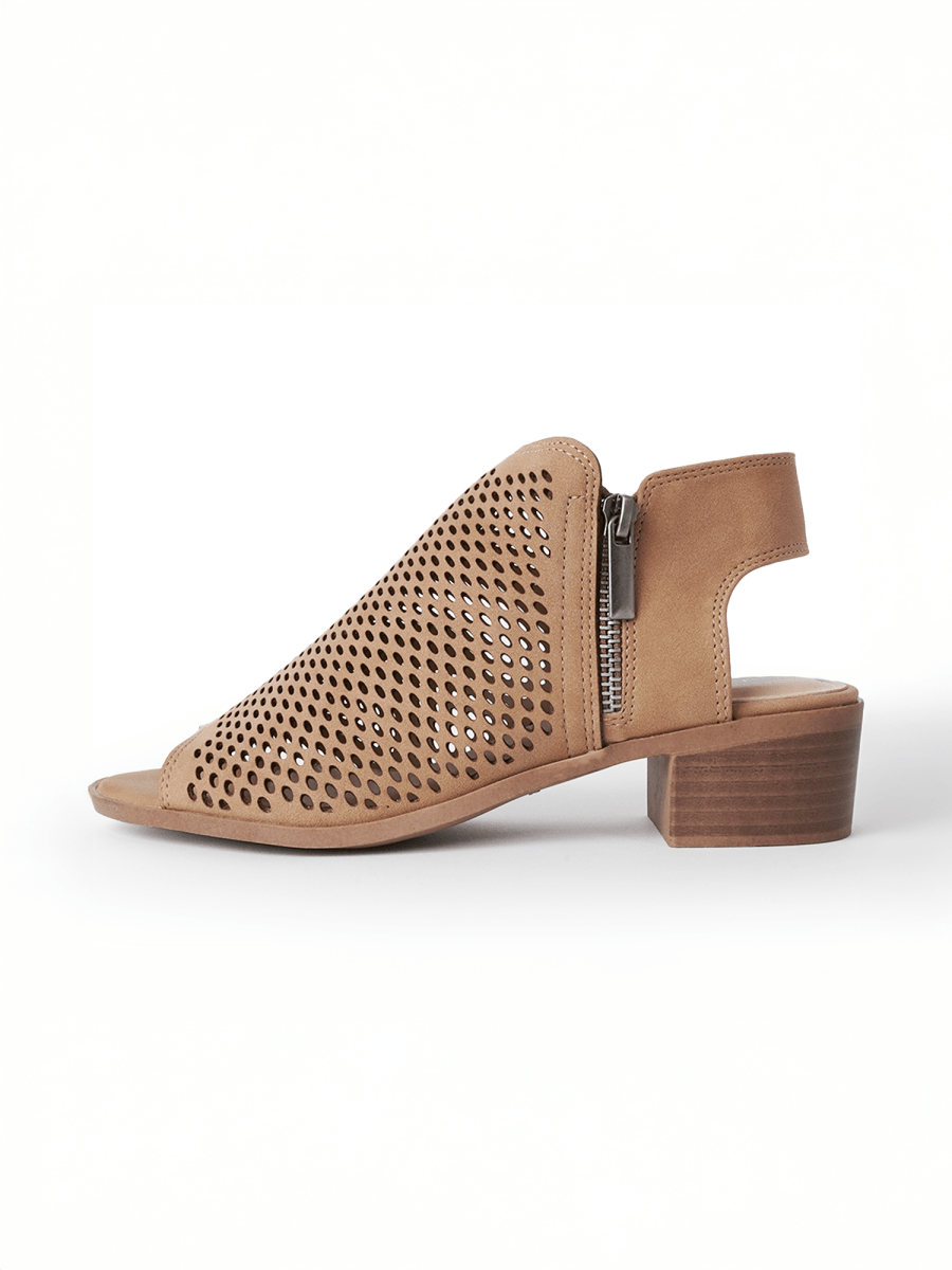 Tracy | Tan Booties by J.Adams – Don't Panic Shoes