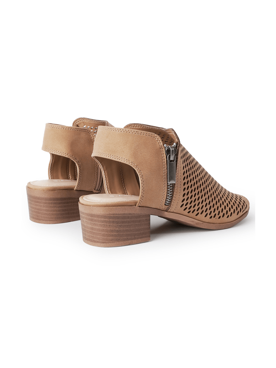 Tracy | Tan Booties by J.Adams – Don't Panic Shoes