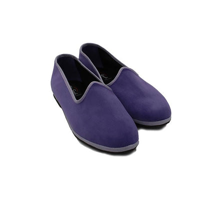 Tradizionale Lilla Friulane Foldable Women’S Velvet Lilac Slip On by Mar Soreli – Don't Panic Shoes