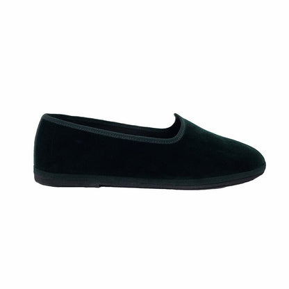 Tradizionale Navy Blue Friulane Cotton Velvet Loafers Slip On by Mar Soreli – Don't Panic Shoes