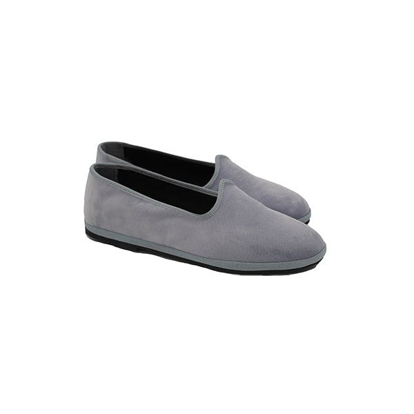 Tradizionale Perla Friulane Handmade Cotton Velvet Flats Slip On by Mar Soreli – Don't Panic Shoes