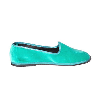 Tradizionale Tiffany Friulane Foldable Cotton Velvet Slippers Slip On by Mar Soreli – Don't Panic Shoes