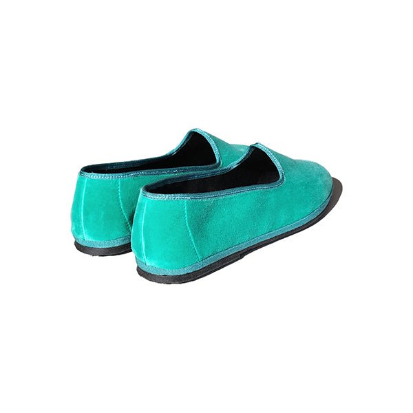 Tradizionale Tiffany Friulane Foldable Cotton Velvet Slippers Slip On by Mar Soreli – Don't Panic Shoes