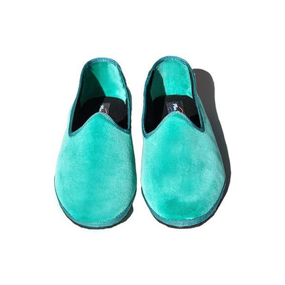 Tradizionale Tiffany Friulane Foldable Cotton Velvet Slippers Slip On by Mar Soreli – Don't Panic Shoes