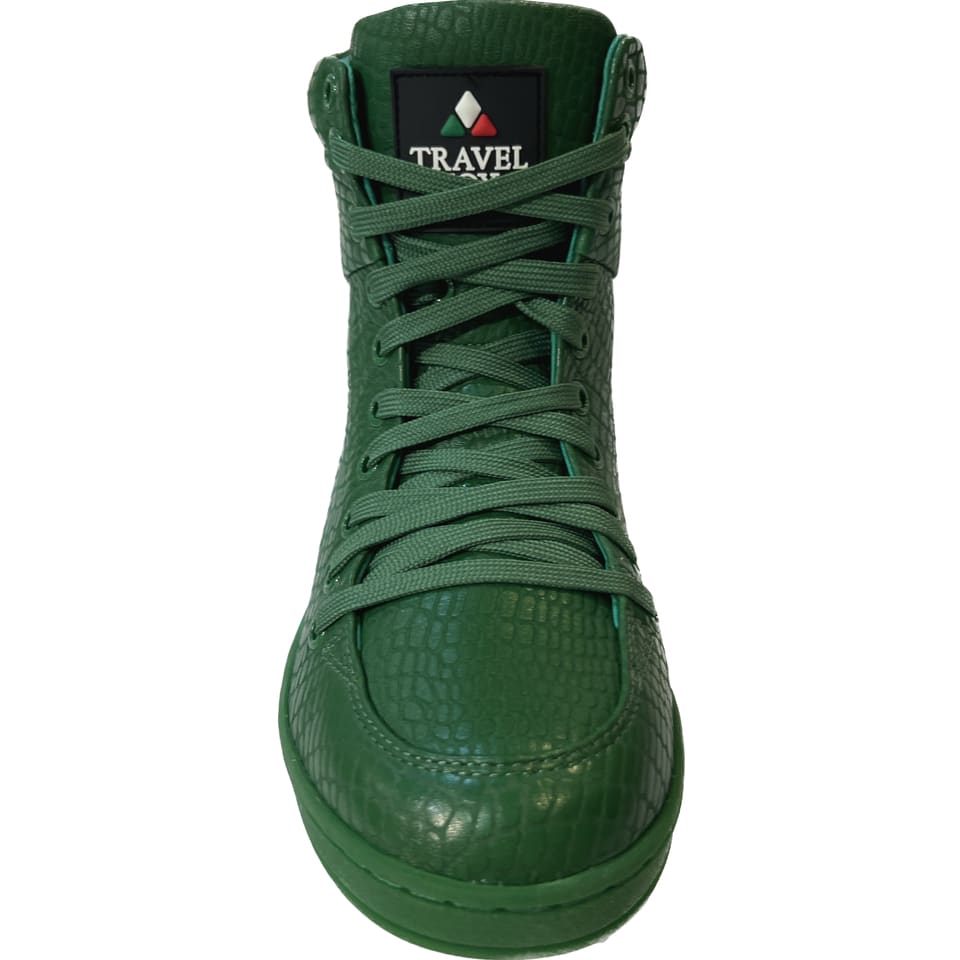 Travel Fox 900 Series Green Leather High Tops