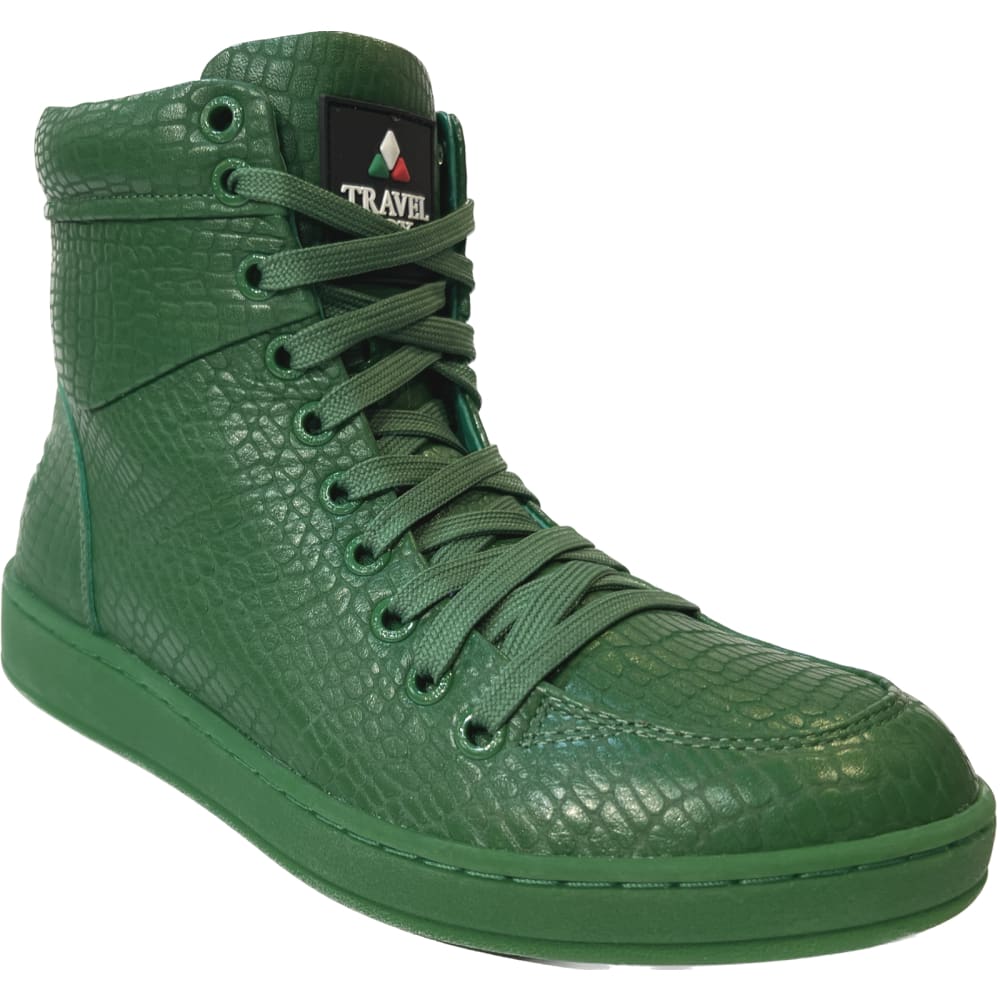 Travel Fox 900 Series Green Leather High Tops