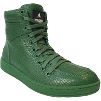 Thumbnail for Travel Fox 900 Series Green Leather High Tops
