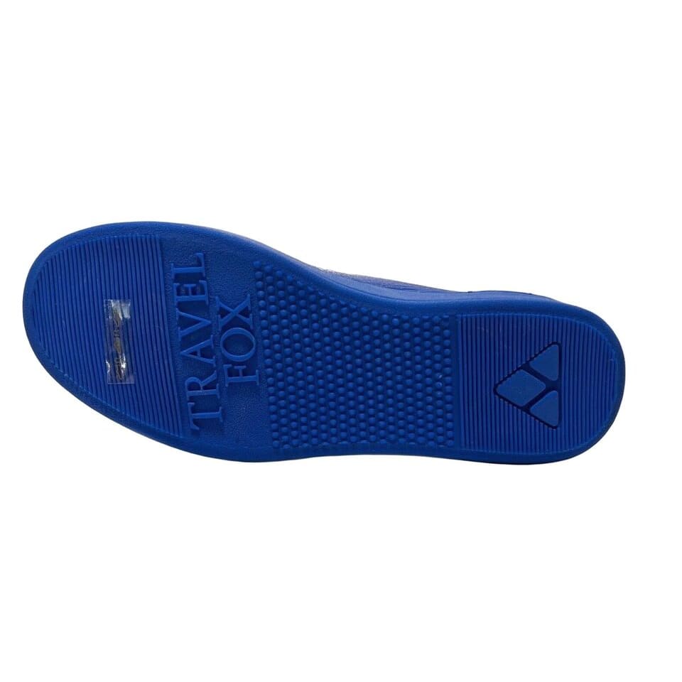 Travel Fox 900 Series Classic Men's Royal Blue Nappa Leather High Top Sneakers 916101 105 Shoes by Travel Fox – Don't Panic Shoes