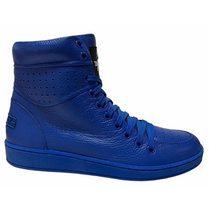 Travel Fox 900 Series Classic Men's Royal Blue Nappa Leather High Top Sneakers 916101 105 Shoes by Travel Fox – Don't Panic Shoes