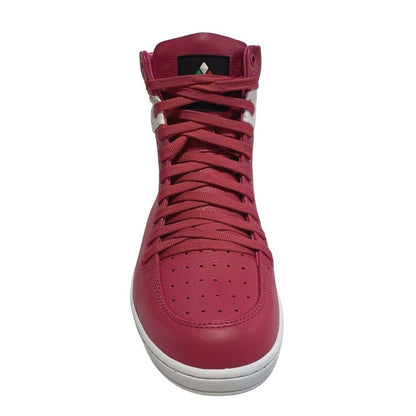 Travel Fox 900 Series Men's Fuchsia And White Leather High Top Sneakers 916101 142 Shoes by Travel Fox – Don't Panic Shoes
