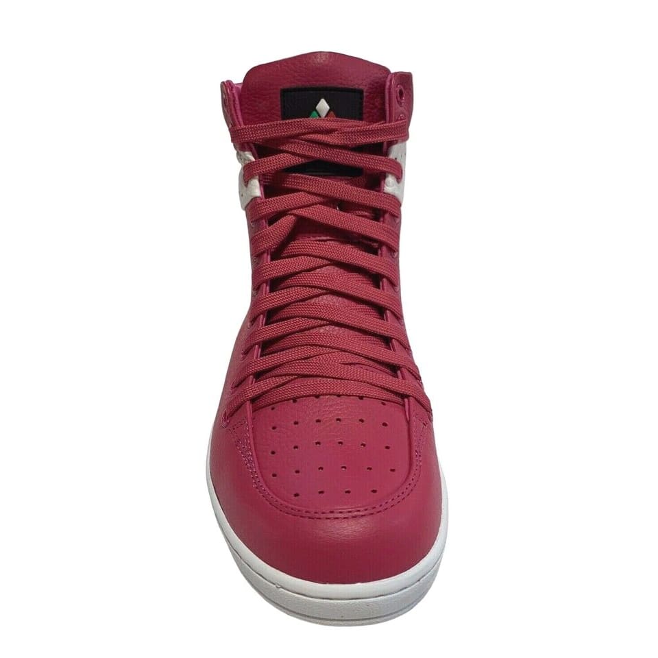 Travel Fox 900 Series Men's Fuchsia And White Leather High Top Sneakers 916101 142 Shoes by Travel Fox – Don't Panic Shoes