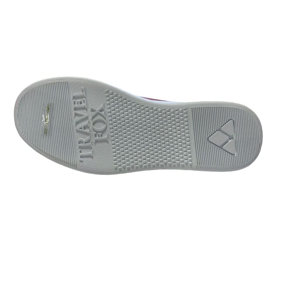 Travel Fox 900 Series Men's Fuchsia And White Leather High Top Sneakers 916101 142 Shoes by Travel Fox – Don't Panic Shoes