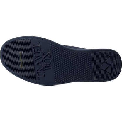 Travel Fox Malibu Men's Navy Blue Suede Mid Top Sneakers 915601 247 Shoes by Travel Fox – Don't Panic Shoes