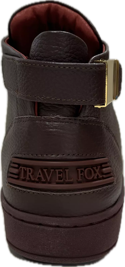 Travel Fox Malibu Mid Men's Burgundy Leather 915601 - 44 Shoes by Travel Fox – Don't Panic Shoes