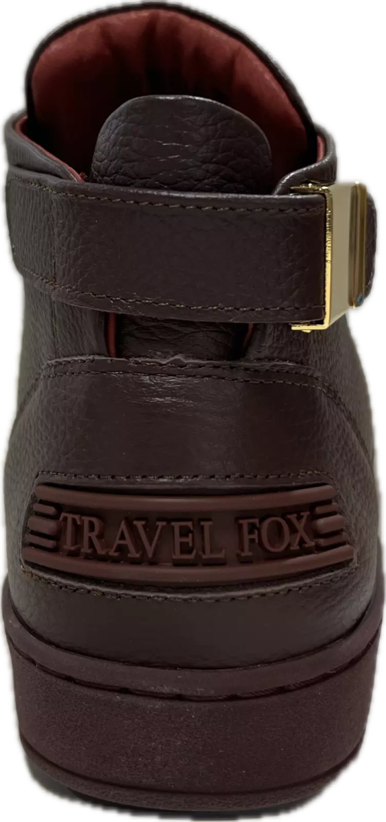 Travel Fox Malibu Mid Men's Burgundy Leather 915601 - 44 Shoes by Travel Fox – Don't Panic Shoes
