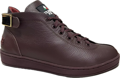 Travel Fox Malibu Mid Men's Burgundy Leather 915601 - 44 Shoes by Travel Fox – Don't Panic Shoes