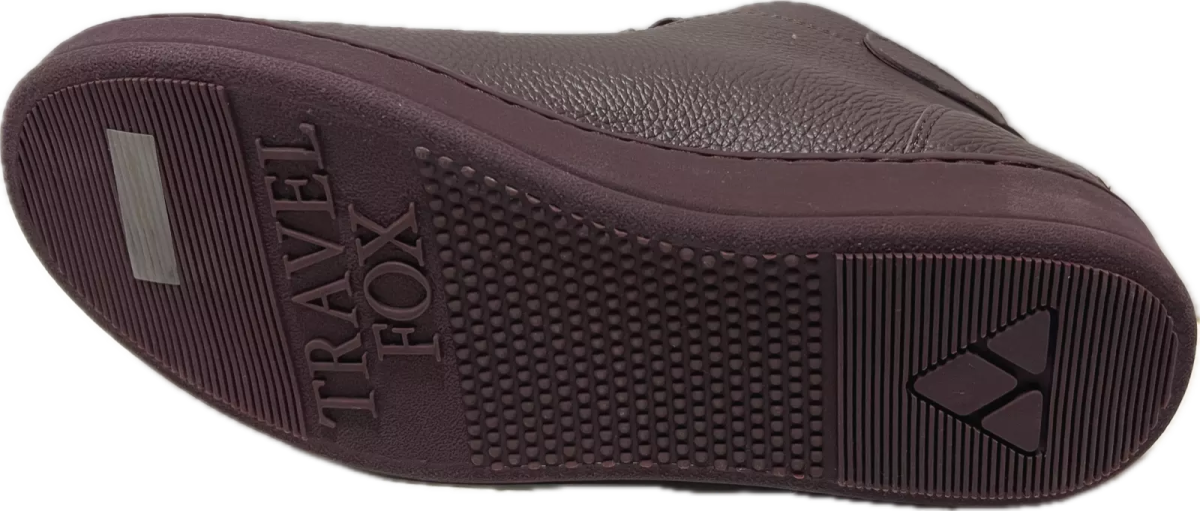 Travel Fox Malibu Mid Men's Burgundy Leather 915601 - 44 Shoes by Travel Fox – Don't Panic Shoes