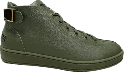 Travel Fox Malibu Mid Top Green Nappa Leather 915601 22 Shoes by Travel Fox – Don't Panic Shoes