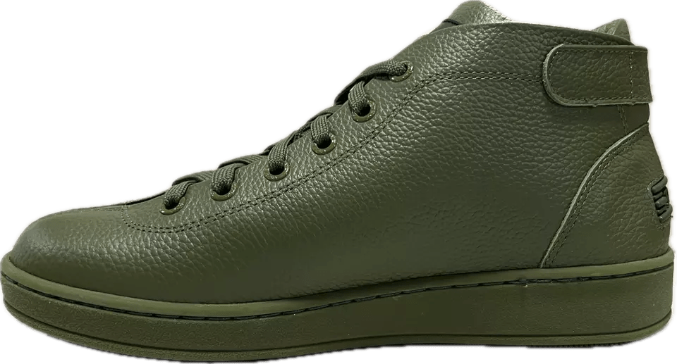 Travel Fox Malibu Mid Top Green Nappa Leather 915601 22 Shoes by Travel Fox – Don't Panic Shoes