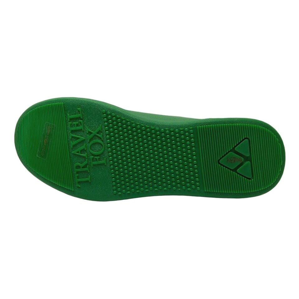 Travel Fox Men's Green Nappa Leather Mid Top Sneakers 916103 120 Shoes by Travel Fox – Don't Panic Shoes