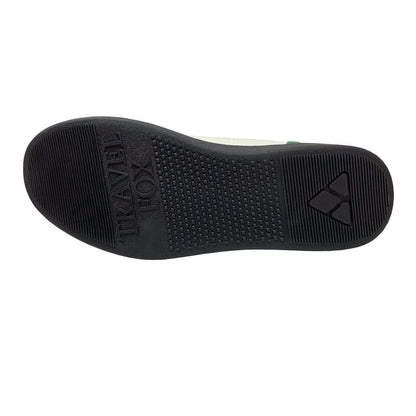 Travel Fox Men's Leather High Top Sneakers – Red, Green, White, Yellow, Black (916103 - 133) Shoes by Travel Fox – Don't Panic Shoes