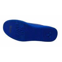 Thumbnail for Travel Fox Men’s Dark Blue Leather Sneakers
