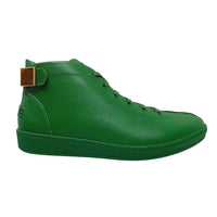 Thumbnail for Travel Fox Men’s Green Leather Sneakers