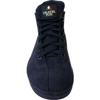Thumbnail for Travel Fox Men’s Navy Blue Suede High Top