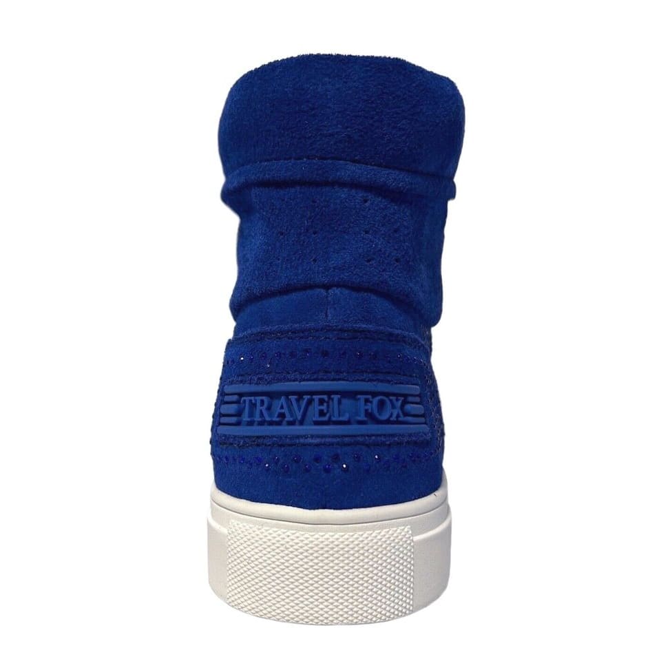 Travel Fox Men’s Royal Blue High Top Sneakers