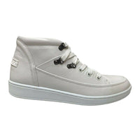 Thumbnail for Travel Fox Men’s White Leather High Top Sneakers 916103-107