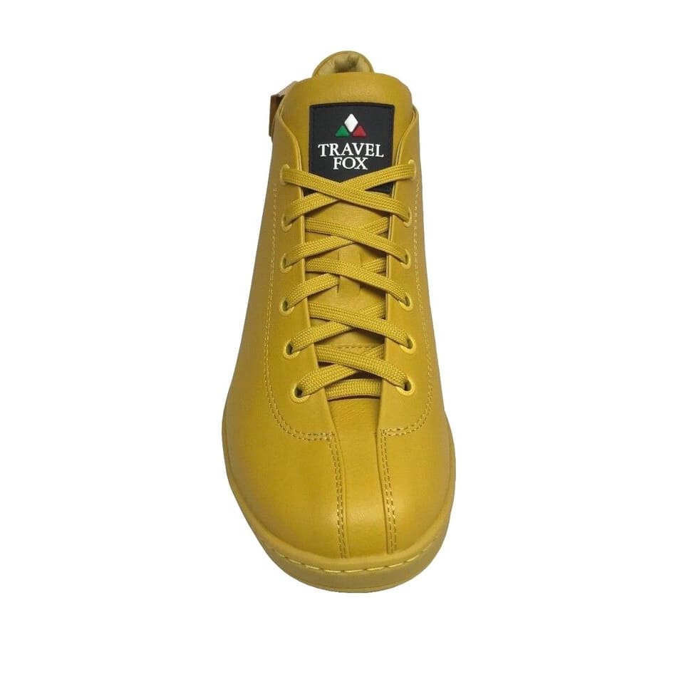 Travel Fox Men’s Yellow High Top Sneakers
