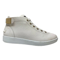 Thumbnail for Travel Fox White Leather Casual Sneakers 915601