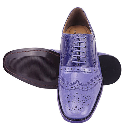 Tremont Genuine Leather Oxford Style Brogue Dress Shoes Shoes by Libertyzeno – Don't Panic Shoes