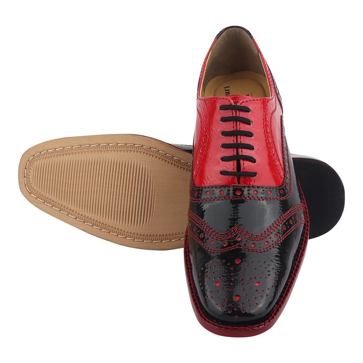 Tremont Genuine Leather Oxford Style Brogue Dress Shoes Shoes by Libertyzeno – Don't Panic Shoes