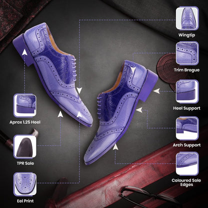 Tremont Genuine Leather Oxford Style Brogue Dress Shoes Shoes by Libertyzeno – Don't Panic Shoes