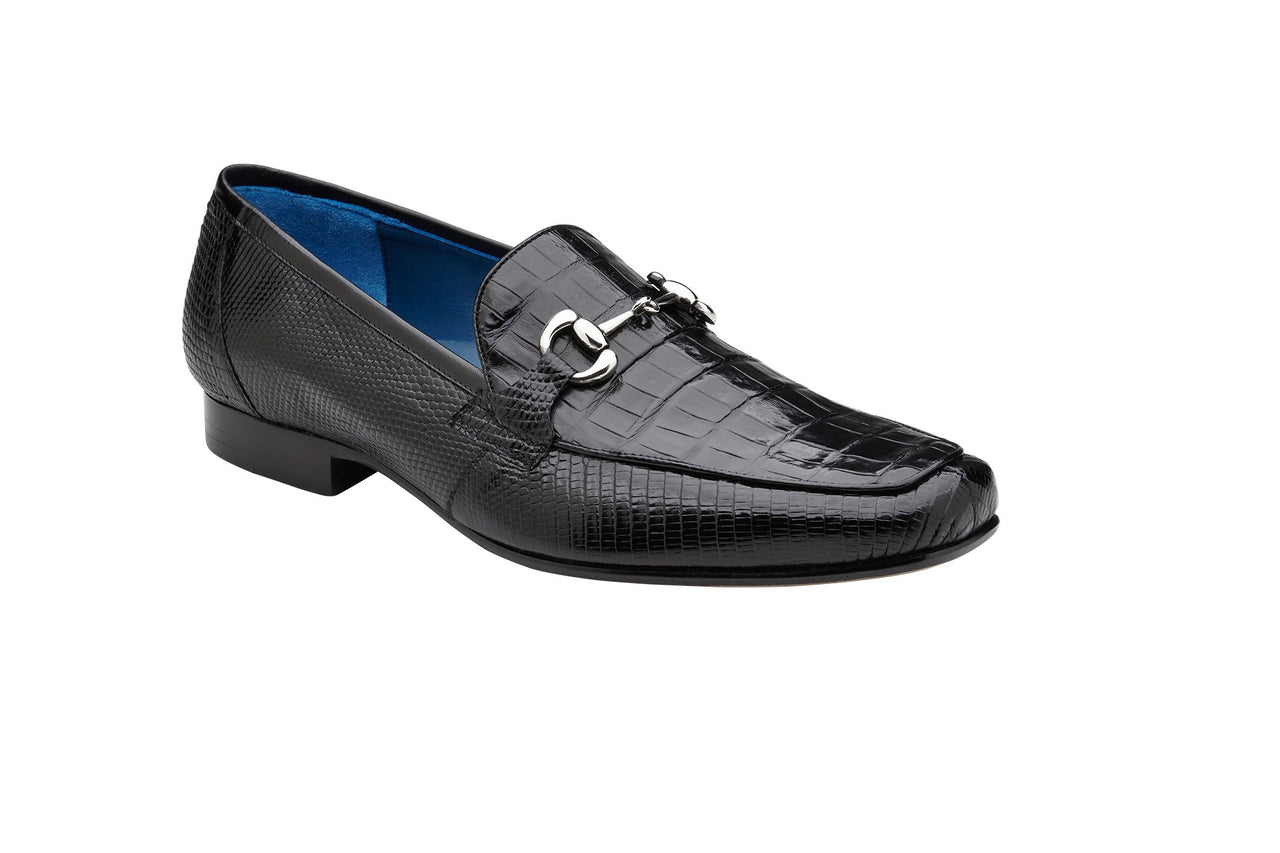 Buy Udine - Black Men’S Caiman Crocodile Loafers 1030 - Men from Don’t Panic Shoes | Best Prices & Fast Shipping