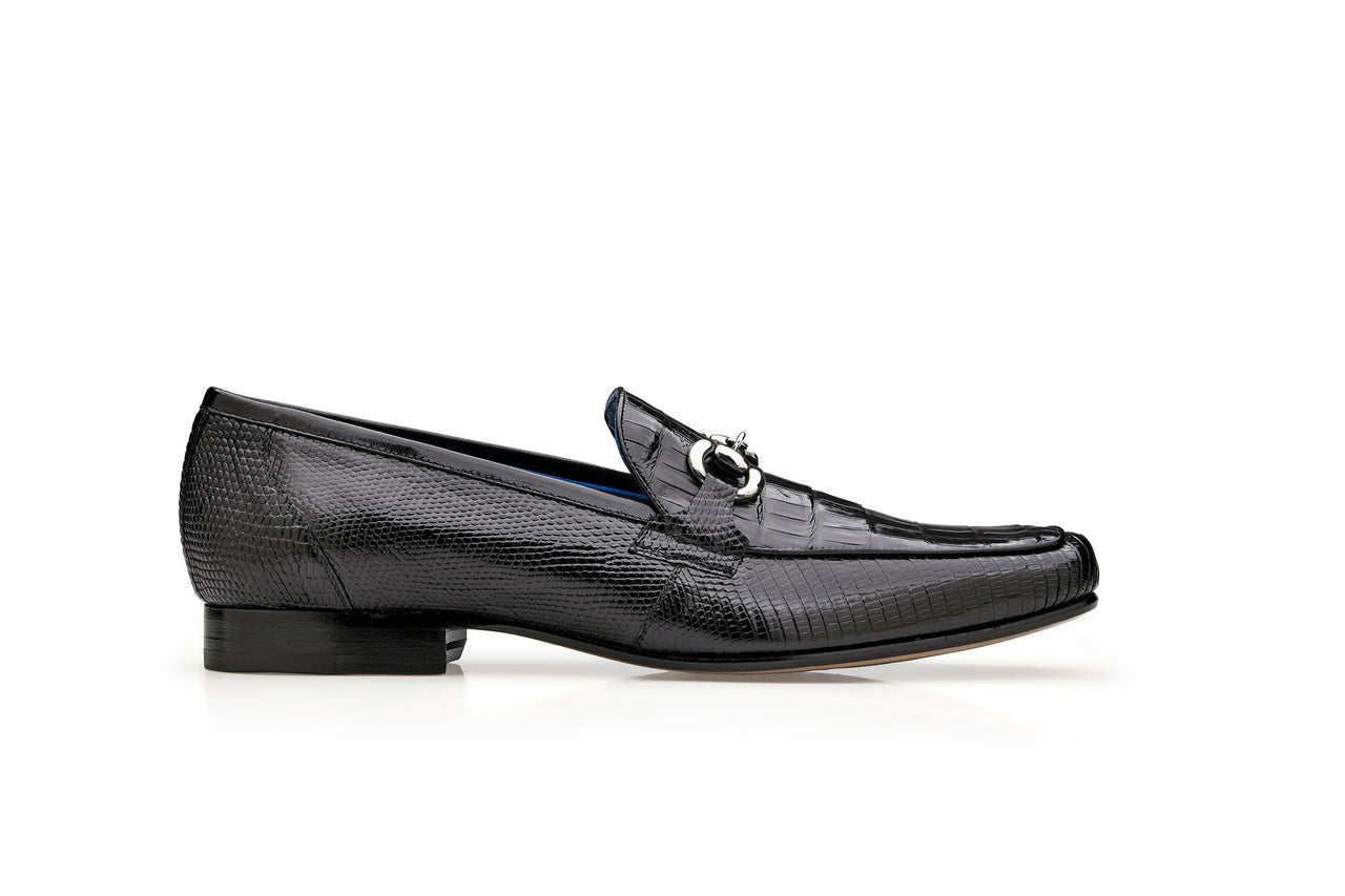 Buy Udine - Black Men’S Caiman Crocodile Loafers 1030 - Men from Don’t Panic Shoes | Best Prices & Fast Shipping