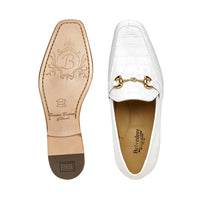 Thumbnail for Buy Udine - White Caiman Crocodile Loafers 1030 - Men from Don’t Panic Shoes | Best Prices & Fast Shipping