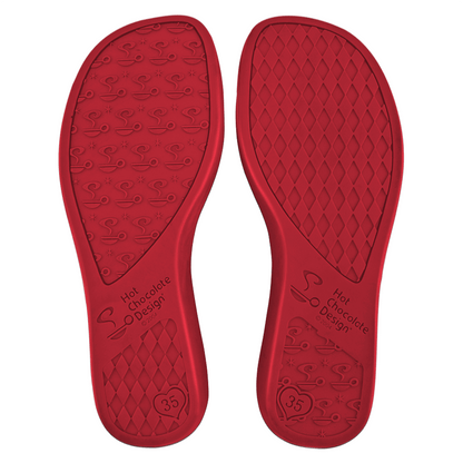 Chocolaticas® Cherry Women's Mary Jane Flat