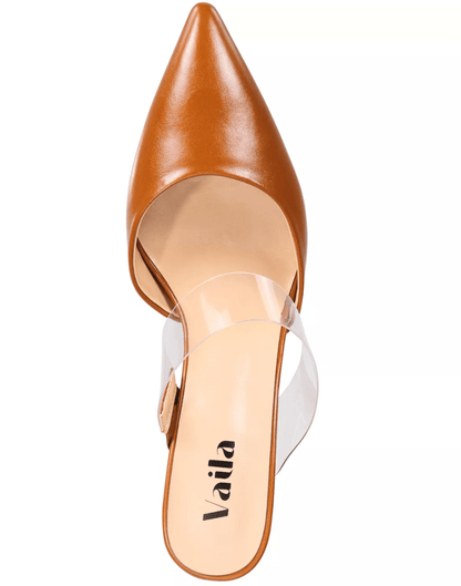 Valencia Pumps Chocolate Shoes by Vaila Shoes – Don't Panic Shoes