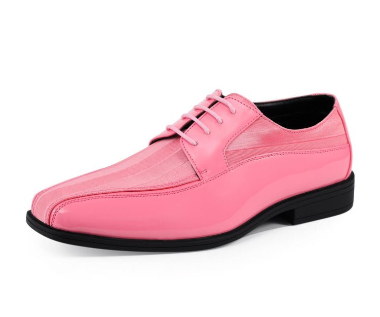 Viotti Patent Leather Derby Shoes 179 Pink Oxfords by Viotti – Don't Panic Shoes