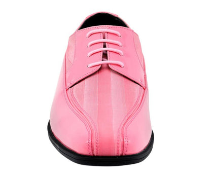 Viotti Patent Leather Derby Shoes 179 Pink Oxfords by Viotti – Don't Panic Shoes