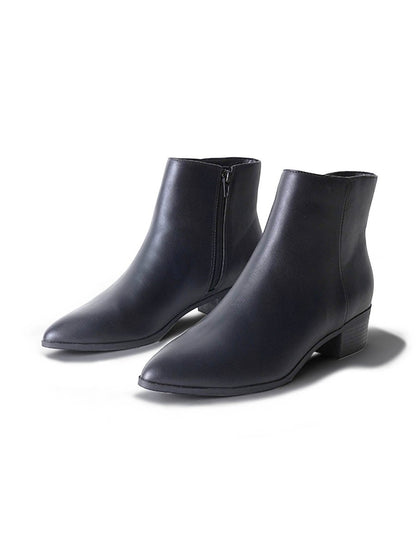 Viper | Black Booties by J.Adams – Don't Panic Shoes