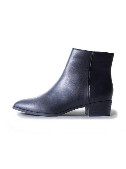 Viper | Black Booties by J.Adams – Don't Panic Shoes