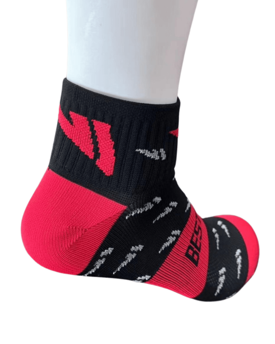 Vj Quarter Crew Socks Performance Grip Mudgear Collaboration Breathable Durable All Terrain Apparel by Vj Shoes North America – Don't Panic Shoes